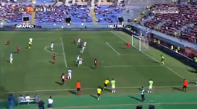 Sau - GOAL - Cagliari 2-0 Atalanta 18.09.2016