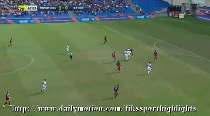 Ryad Boudebouz Goal Montpellier HSC 1-0 OGC Nice 18.09.2016 HD