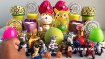 .Disney, Tom and Jerry with Ice Age and Godzilla Monster,Surprise Eggs Video, Videos for Kids, Egg Surprise Toys for Kid