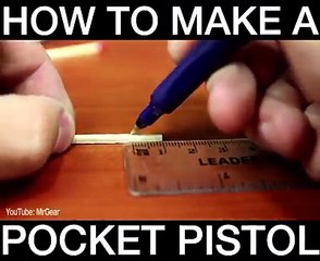How To Make A Pocket Pistol