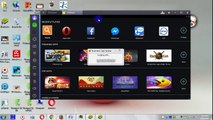 how to used mobile application on laptop using bluestacks software