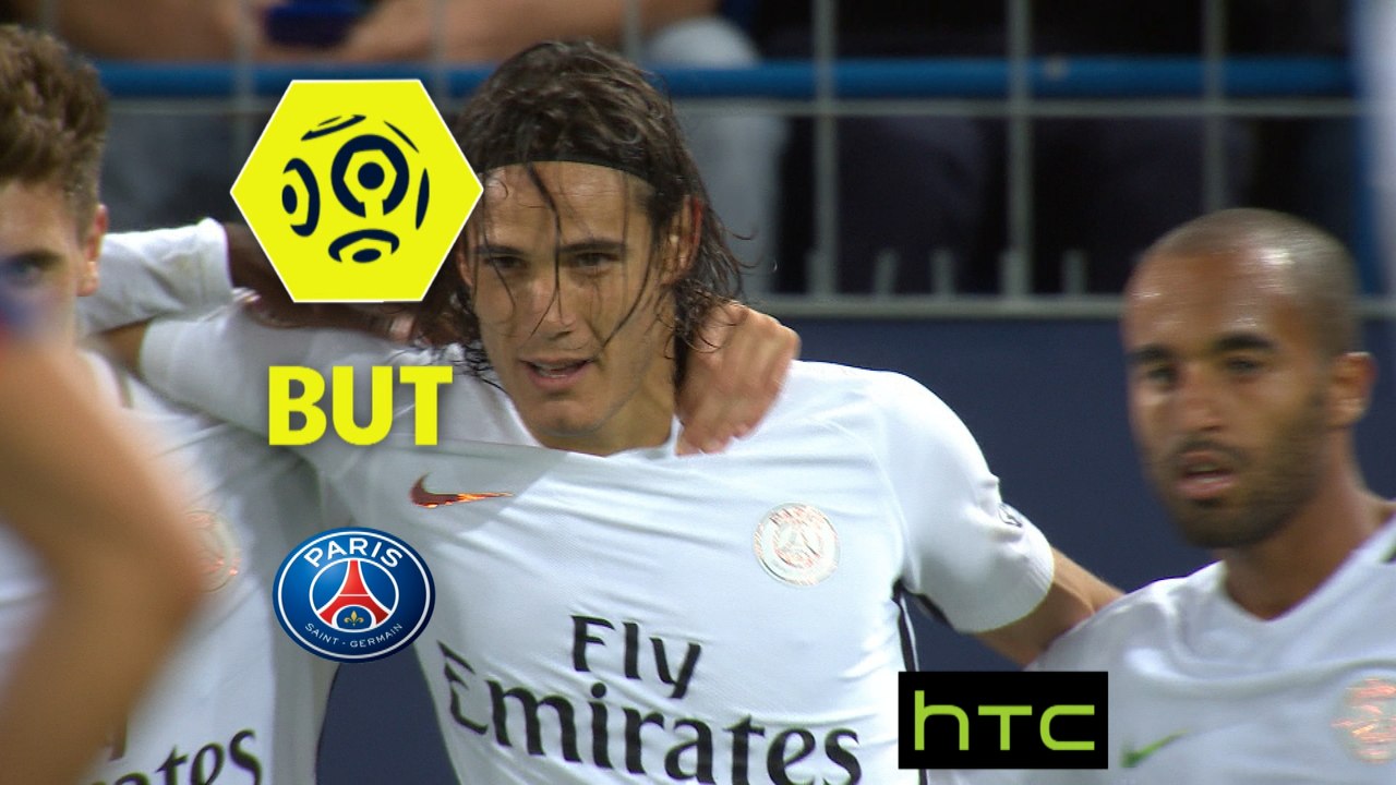 But Edinson CAVANI (45ème +1) / SM Caen - Paris...