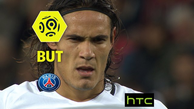 But Edinson CAVANI (23ème pen) / SM Caen - Paris Saint-Germain - (0-6) - (SMC-PARIS) / 2016-17