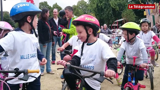 Saint-Brieuc. Près de 600 enfants heureux au P'tit tour du Télégramme