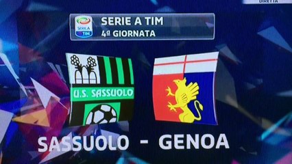Sassuolo vs  Genoa 2-0  highlights 18-09-16 HD
