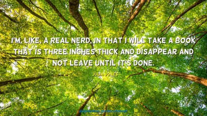 Julia Jones Quotes