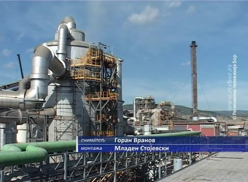 Počeo delimični remont nove topionice i fabrike sumporne kiseline, 18. septembar 2016. (RTV Bor)