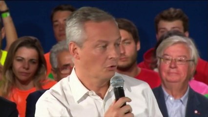 Bruno Le Maire entre "le Karcher" de Sarkozy et "l'immobilité heureuse" de Juppé