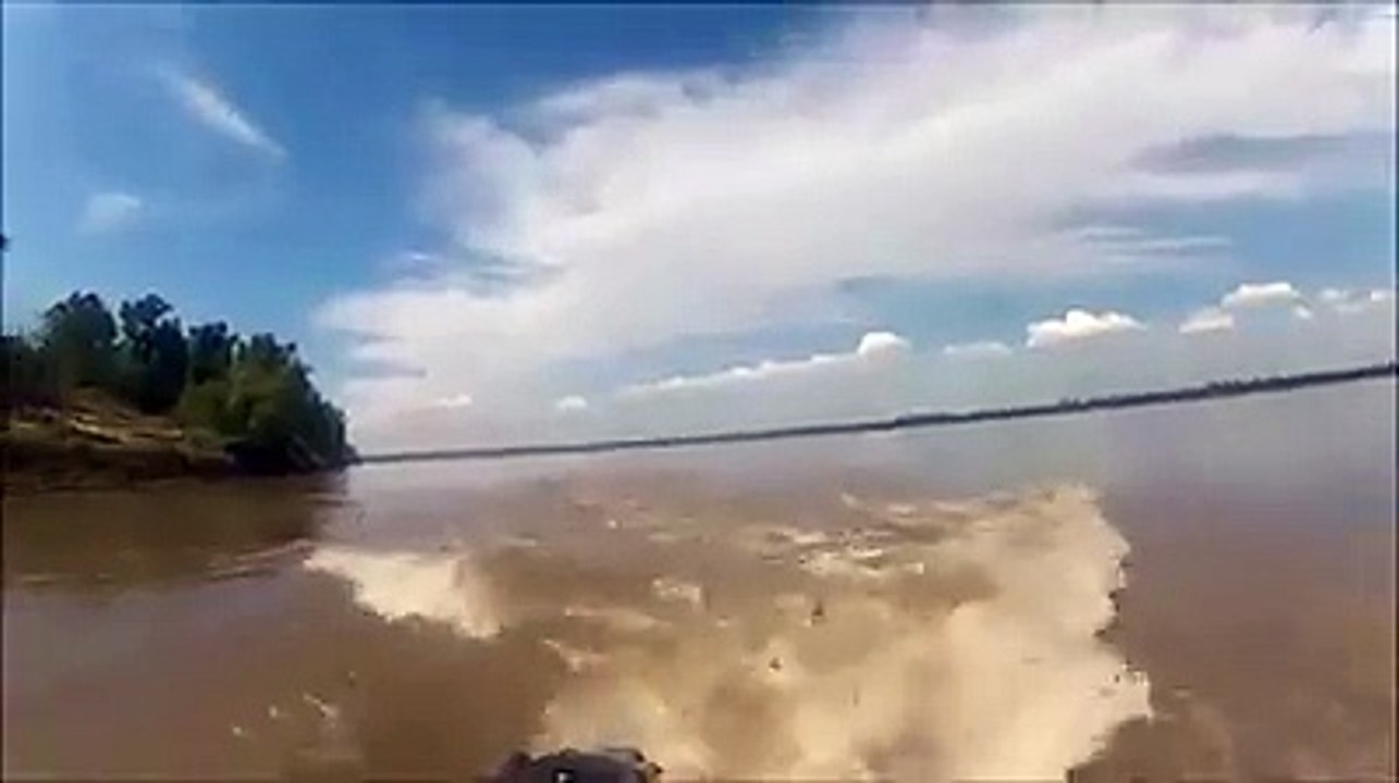 Fishing with shotgun