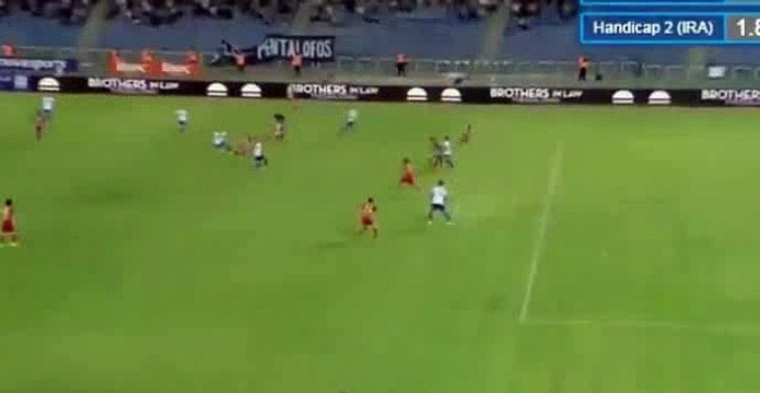 Emanuel Perrone Goal - Iraklis	1-0	Olympiakos Piraeus 18.09.2016