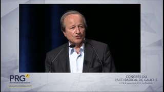 Congrès PRG 2016 - Discours de Roger Gérard Schwartzenberg