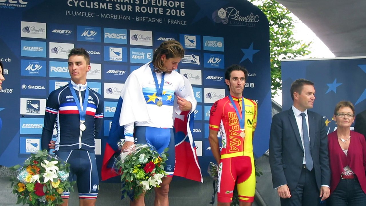 Championnat d'Europe - L'hymne slovaque pour Peter Sagan