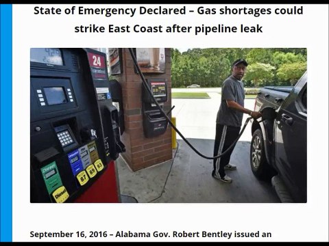 State of Emergency Declared – Gas shortages could strike East Coast after pipeline leak