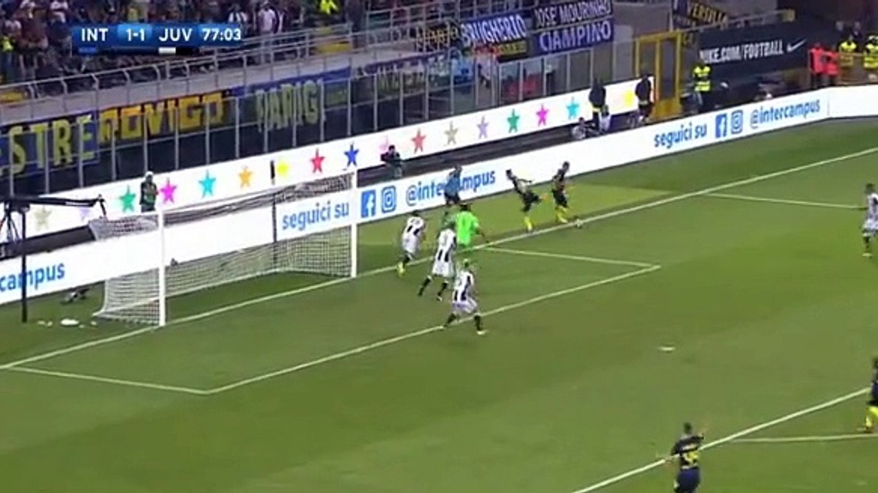 Inter vs Juventus 2-1 Perisic
