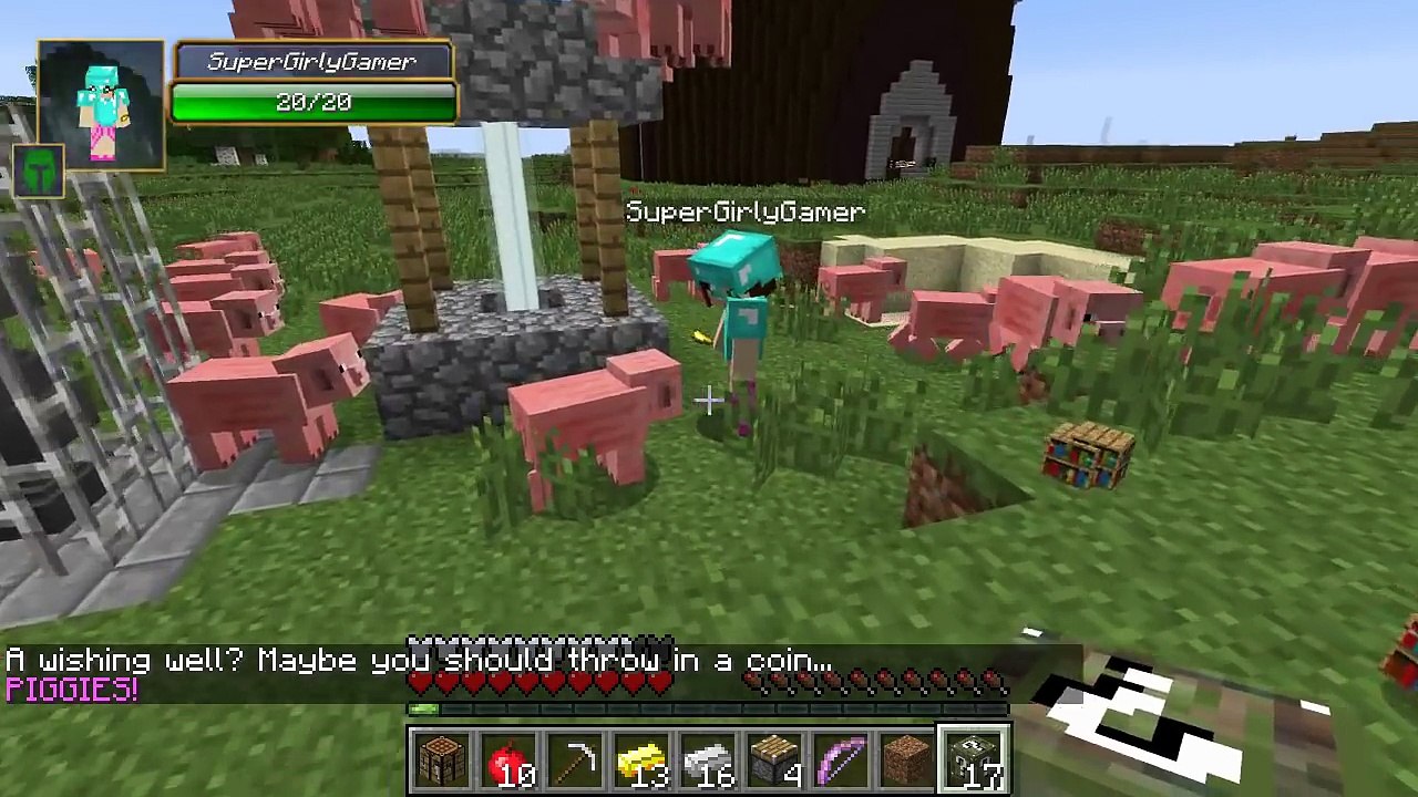 PAT And JEN  Minecraft: ATTACK HELICOPTER CHALL...