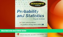 behold  Schaum s Outline of Probability and Statistics, 4th Edition: 897 Solved Problems   20