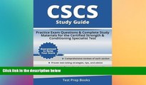 different   CSCS Study Guide: Practice Exam Questions   Complete Study Materials for the
