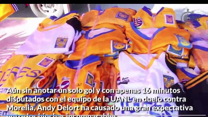 Andy Delort ha causado una gran expectativa entre los hinchas incomparables