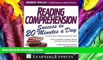 different   Reading Comprehension Success in 20 Minutes a Day