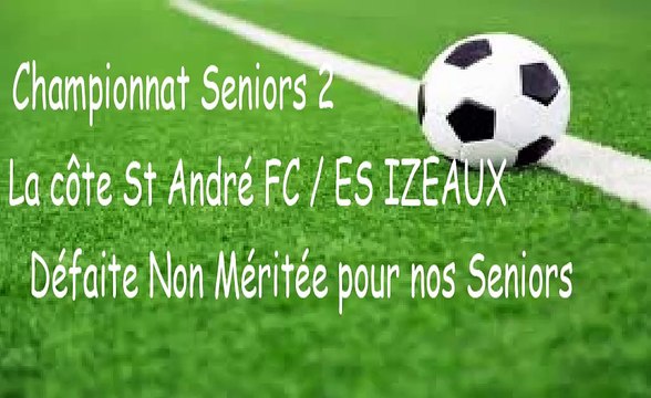 La côte st André FC / ES Izeaux