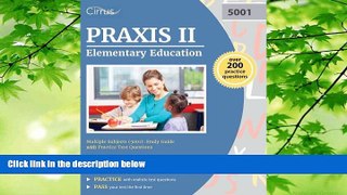 book online Praxis II Elementary Education Multiple Subjects (5001): Study Guide with Practice