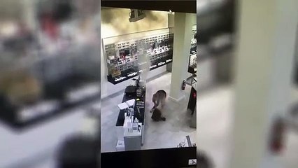La forma en la cual estallo una note 7 en la cartera de una mujer