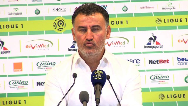 Christophe Galtier : «Beaucoup d’allant et d’enthousiasme»