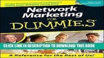 [PDF] Network Marketing For Dummies Popular Online