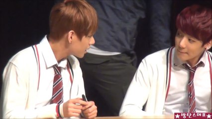 140413 방탄소년단 김포공항팬싸-정국적인 뷔주얼 [Smurf Bts]