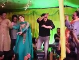 Lollywood superstar Shaan Shahid dancing with Nargis at a private wedding