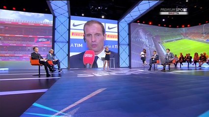 Allegri, intervista a Premium sport post Inter Juventus  18.09.2016