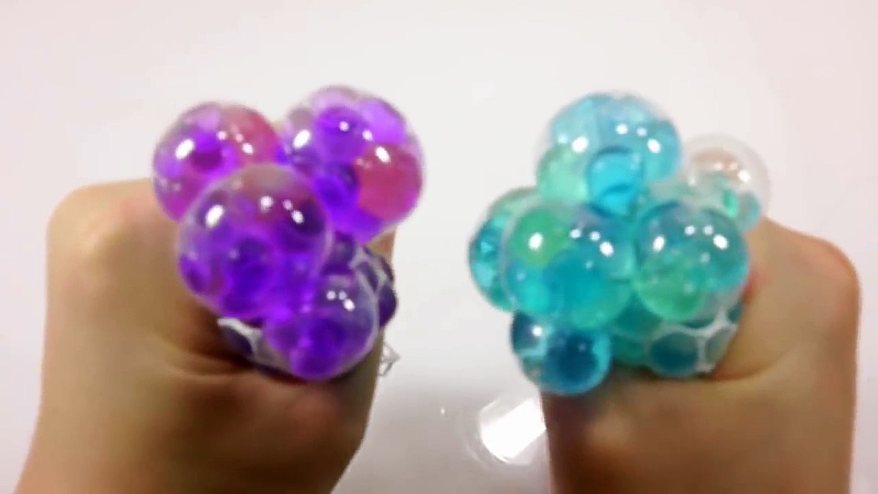 ⁣ABC Song - How To Make Colors Orbeez Squishy Stress Ball Balloons Learn Colors Slime Clay