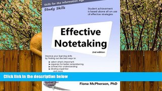 there is  Effective notetaking 2nd ed: Strategies to help you study effectively