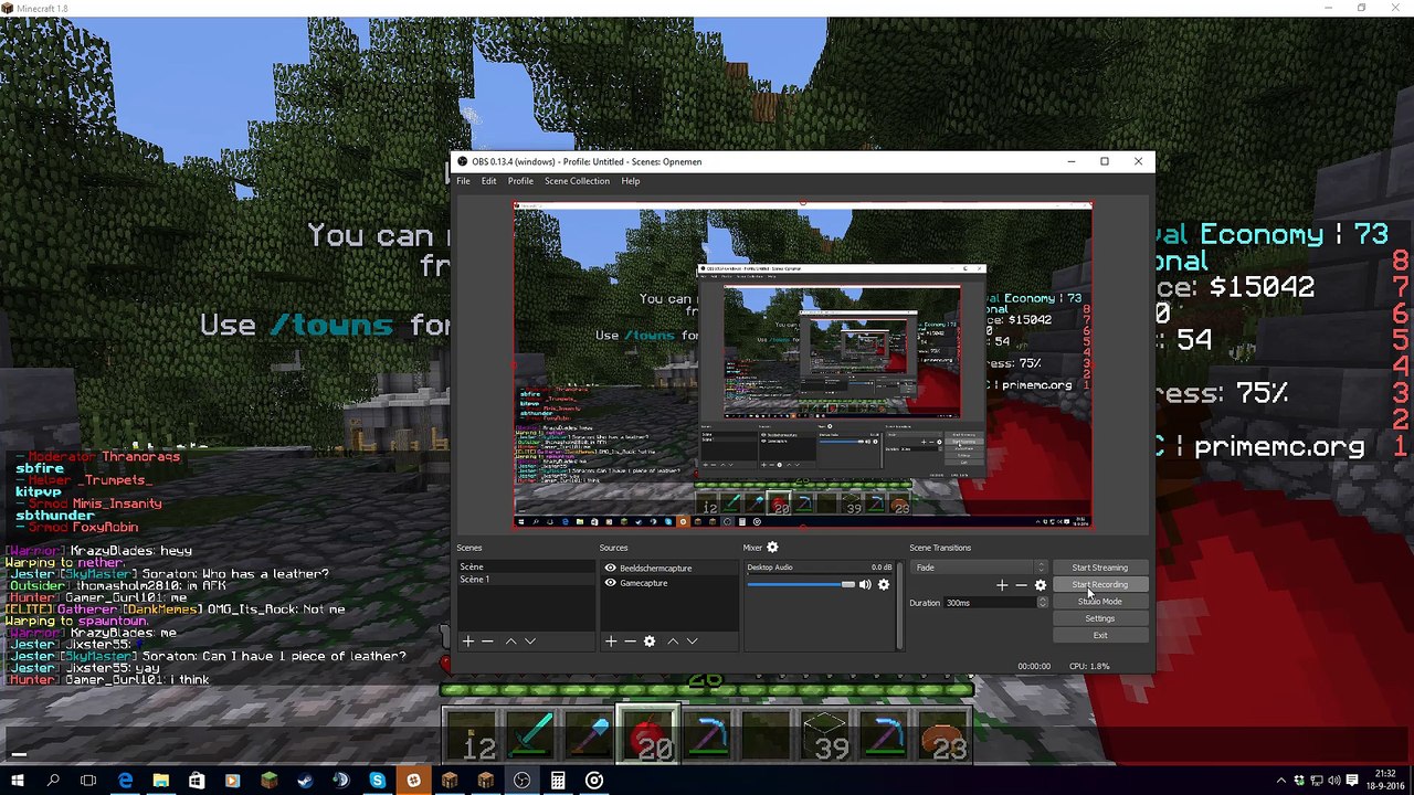 Survival nether bug