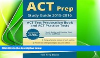 behold  ACT Prep Study Guide 2015-2016: ACT Test Preparation Book and ACT Practice Tests