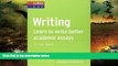 book online Writing: Learn to Write Better Academic Essays (Collins English for Academic Purposes)