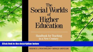 there is  The Social Worlds of Higher Education