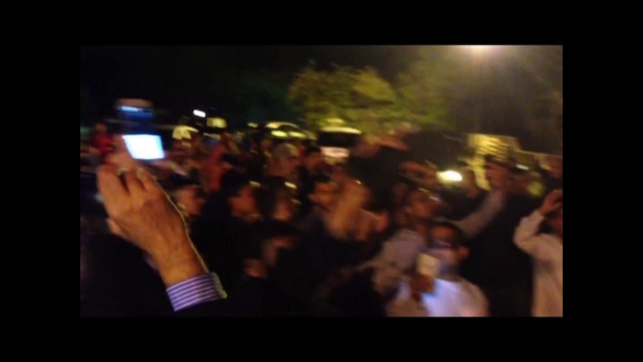 Fireworks on the 63rd Birthday Celebration of  Mr. Altaf Hussain