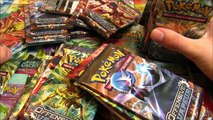 Ouverture de 100 Boosters Pokémon OFFENSIVE VAPEUR #3 MEGA EX FULL ART EN MASSE !