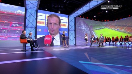 Inter Juventus 2-1. Intervista ad Allegri 18/09/2016 HD