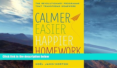 Download Video: complete  Calmer, Easier, Happier Homework: The Revolutionary Programme That Transforms Homework