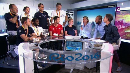 Les équipes d’escrime médaillées et Stéphane Houdet sont revenus sur leurs Jeux !