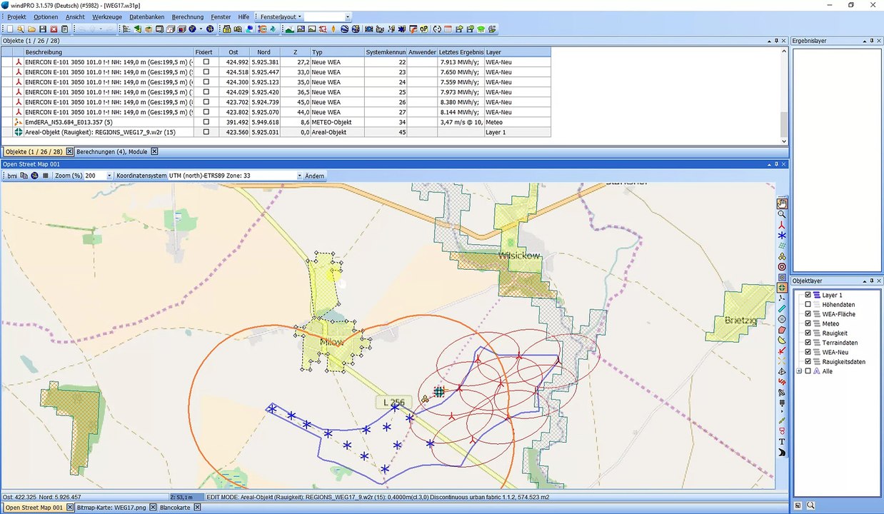WindPRO - Rauigkeiten Teil 3
