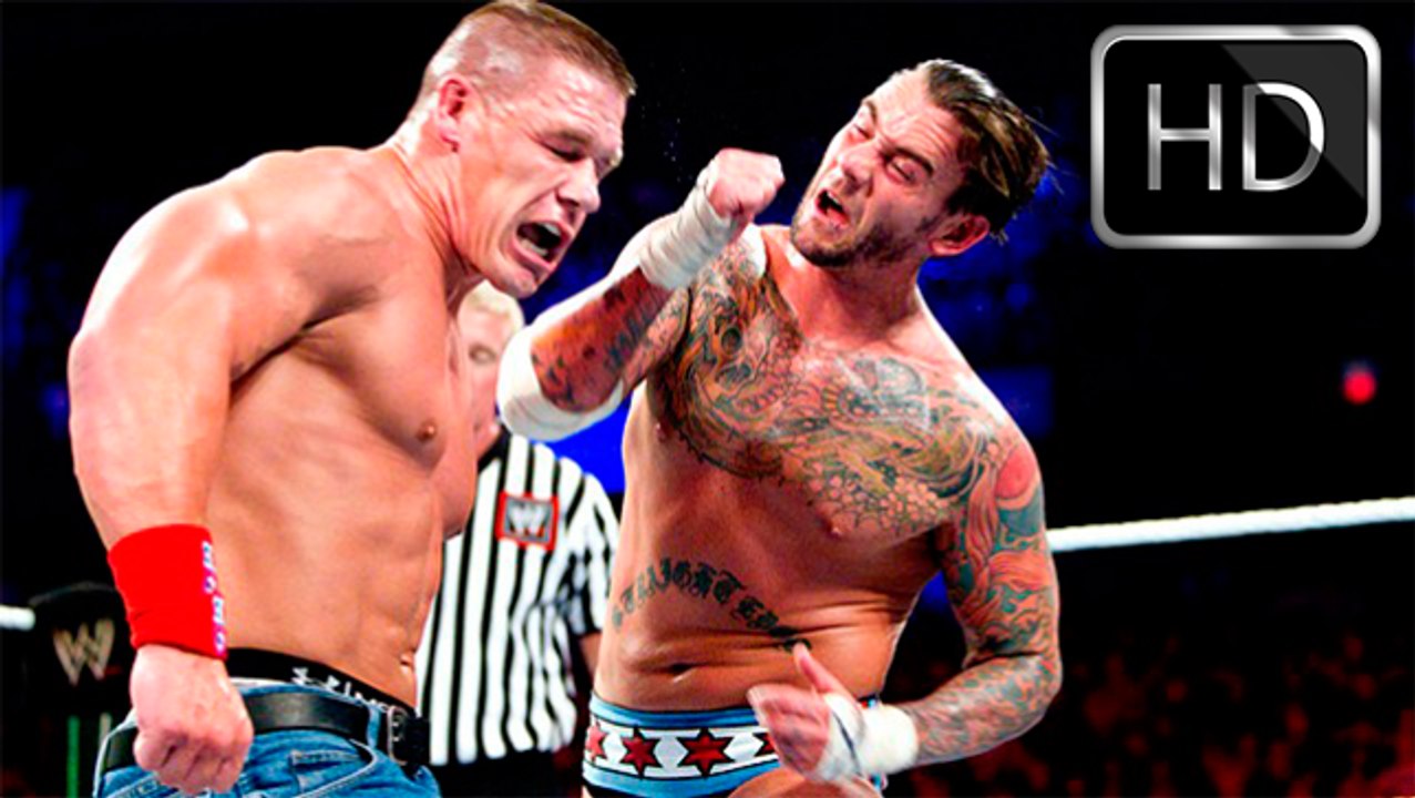 WWE Money in The Bank 2011 John Cena vs CM Punk 720p HD