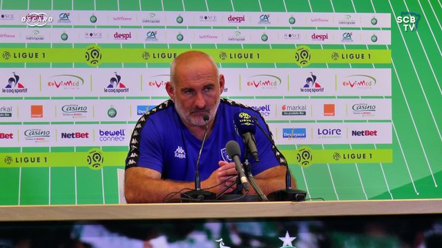 ASSE 1-0 SCB : Conf. d'après-match de F. Ciccolini