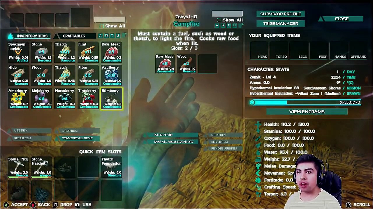 Ark Survival Evolved XBOX ONE - Primeros 30 Minutos de Gameplay (ARK en Español)