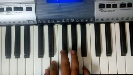 Luv Letter The legend of Michael Mishra - Piano - How to Play Simple Tutorial