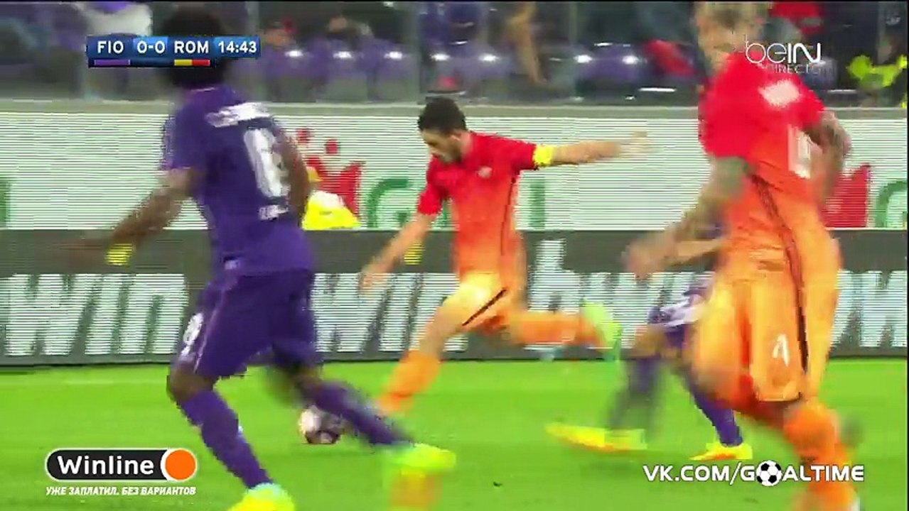 Фиорентина - Рома 1-0. Обзор матча. Итальянская Серия А 2016-2017. 4 тур