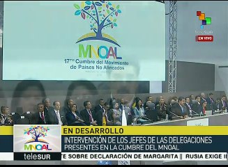 Pdte. venezolano: Debe ser respetada la soberanía de miembros de MNOAL