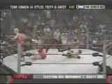 Tna - team canada vs jeff hardy, aj styles, ron killings